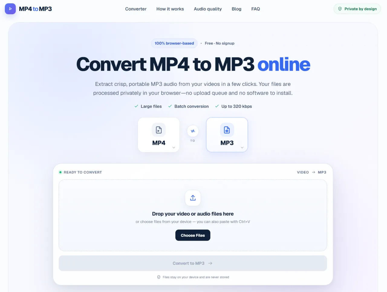 MP4toMP3 logo