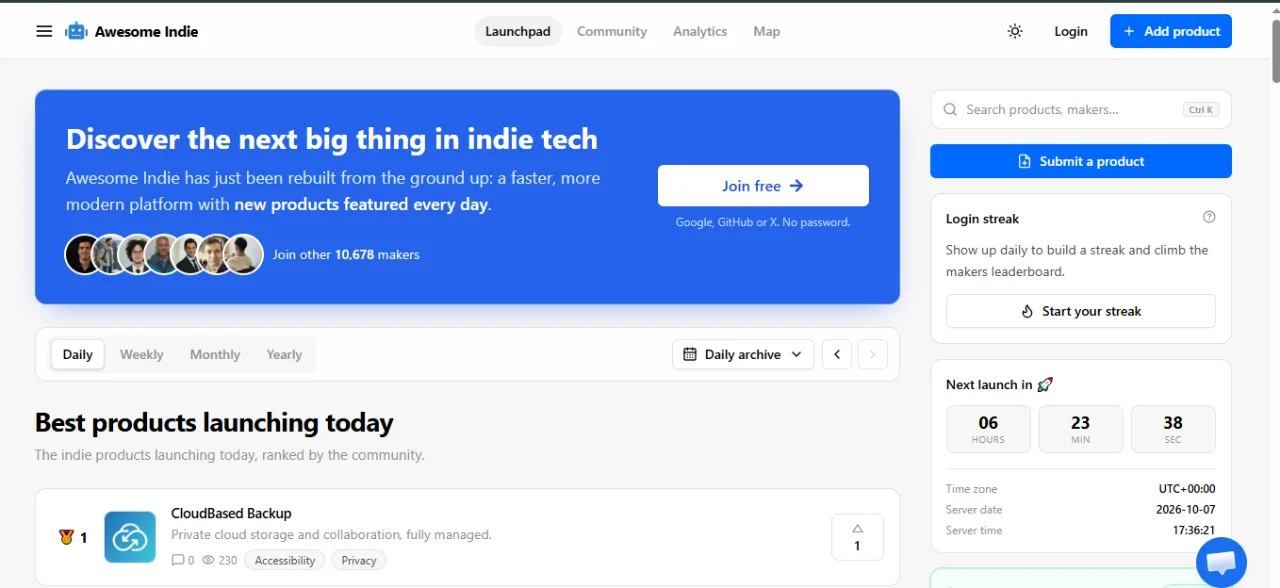 Awesome Indie logo