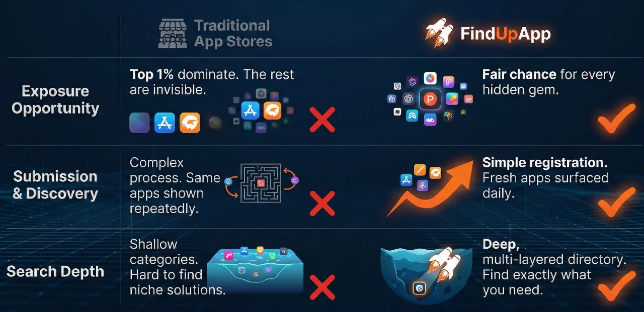 FindUpApp screenshot
